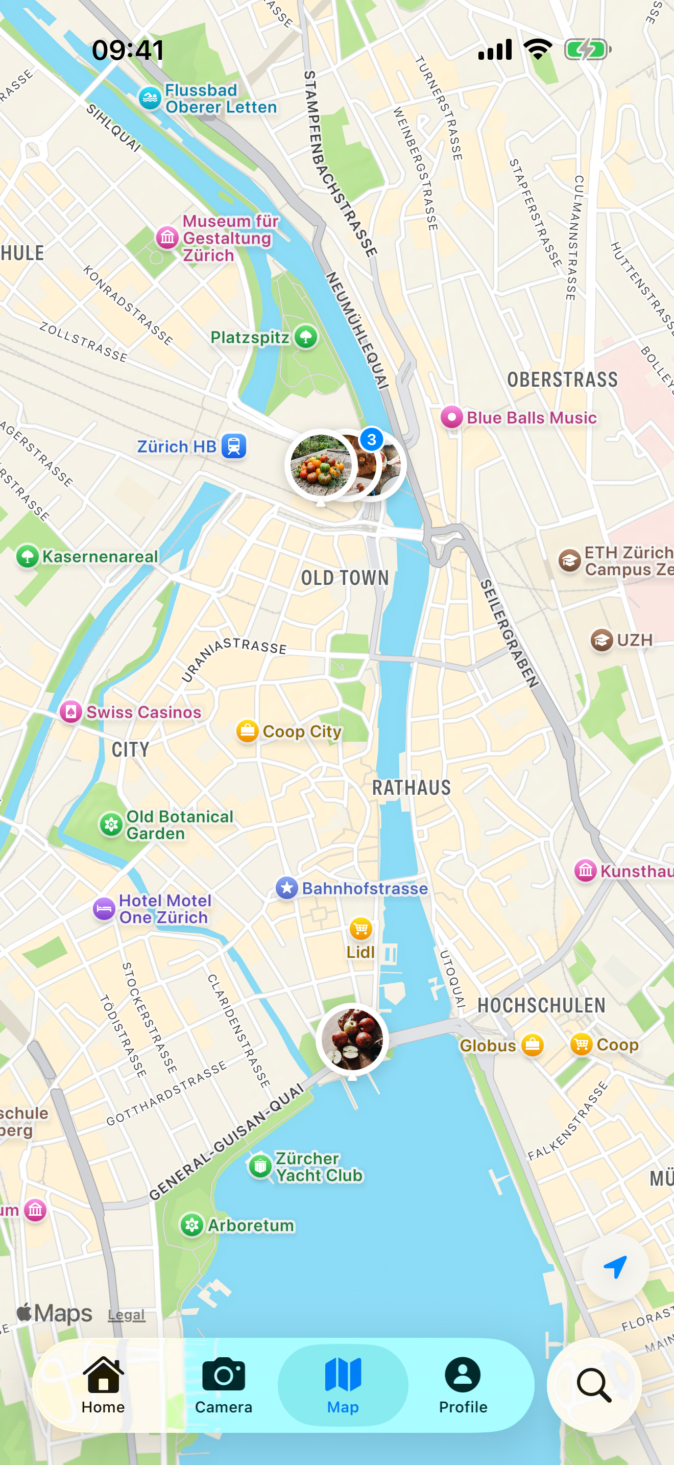 Screenshot of the Grocemelier app: Remember the shop, not just the label